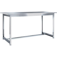 トラスコ中山 TRUSCO オールステンレス(SUS304)作業台1800X750XH900 HTWB-1875SUS 1台（直送品）