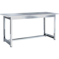 トラスコ中山 TRUSCO オールステンレス(SUS304)作業台1500X600XH740 TWB-1560SUS 1台 459-3383（直送品）