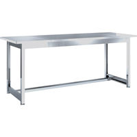 トラスコ中山 TRUSCO オールステンレス(SUS304)作業台1800X600XH740 TWB-1860SUS 1台 459-3405（直送品）