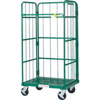 トラスコ中山 TRUSCO ハイテナー省音型 1100X800X1700 旋回仕様 樹脂底板 THT-XJ5C 1台 462-4009（直送品）