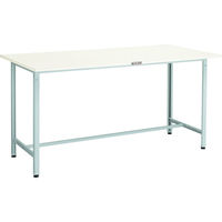 TRUSCO 軽荷重立作業台(300kg)HAE型 1800X900XH900 基本タイプ ホワイト色 HAE-1809 W 1台（直送品）