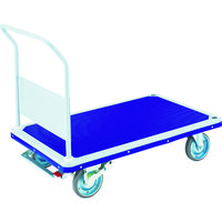 トラスコ中山 TRUSCO 始動アシスト台車 アクセル ペダル式 足踏みストッパー付 502NFA-FB 1台 485-1391（直送品）