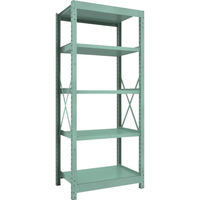 トラスコ中山 TRUSCO R3型中量棚 900X600XH2100 5段 単体 R3-7365 1台(1個) 504-7862（直送品）