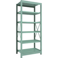 トラスコ中山 TRUSCO 中量ボルト式棚 R3型 W900×D600×H2100 6段 単体 R3-7366 1台(1個)（直送品）