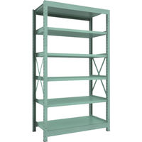 トラスコ中山 TRUSCO 中量ボルト式棚 R3型 W1200×D600×H2100 6段 単体 R3-7466 1台(1個)（直送品）