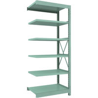 トラスコ中山 TRUSCO 中量ボルト式棚 R3型 W900×D600×H2100 6段 連結 R3-7366B 1台(1個)（直送品）