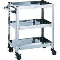 トラスコ中山 TRUSCO SUS304ステンレスワゴン W620XD420XH800 SUS3-511A 1台 503-4451（直送品）