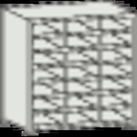 トラスコ中山 TRUSCO スチール製区分棚 KB型 コボレ止め付 W875×D250×H925 3列7段 KB-3073 1台(1個)（直送品）