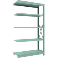 トラスコ中山 TRUSCO R3型中量棚 1200X450XH2100 5段 連結 R3-7455B 1台(1個) 504-7811（直送品）