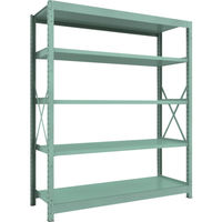 トラスコ中山 TRUSCO R3型中量棚 1800X600XH2100 5段 単体 R3-7665 1台(1個) 504-8133（直送品）