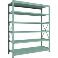トラスコ中山 TRUSCO 中量ボルト式棚 R3型 W1800×D600×H2100 6段 単体 R3-7666 1台(1個)（直送品）