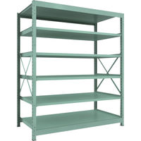 トラスコ中山 TRUSCO 中量ボルト式棚 R3型 W1800×D870×H2100 6段 単体 R3-7696 1台(1個)（直送品）