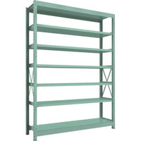 トラスコ中山 TRUSCO 中量ボルト式棚 R3型 W1800×D450×H2400 7段 単体 R3-8657 1台(1個)（直送品）