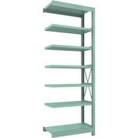 トラスコ中山 TRUSCO 中量ボルト式棚 R3型 W900×D450×H2400 7段 連結 R3-8357B 1台(1個)（直送品）