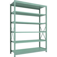 トラスコ中山 TRUSCO R3型中量棚 1800X600XH2400 6段 単体 R3-8666 1台(1個) 504-8907（直送品）