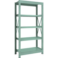 トラスコ中山 TRUSCO 中量ボルト式棚 R3型 W900×D450×H1800 5段 単体 R3-6355 1台(1個)（直送品）
