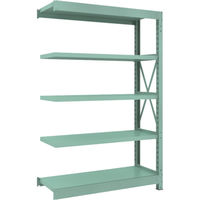 トラスコ中山 TRUSCO 中量ボルト式棚 R3型 W1200×D450×H1800 5段 連結 R3-6455B 1台(1個)（直送品）