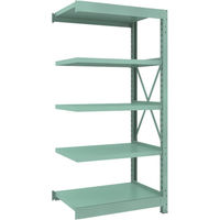 トラスコ中山 TRUSCO 中量ボルト式棚 R3型 W900×D600×H1800 5段 連結 R3-6365B 1台(1個)（直送品）