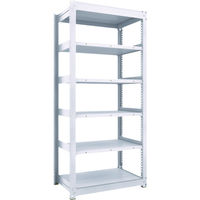 TRUSCO TUG型中量ボルトレス棚 300kg 単体型 955×926×H2100 6段 TUG300-73Z-6 1台(1個)（直送品）