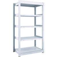 TRUSCO TUG型中量ボルトレス棚 450kg 単体型 1855×626×H1800 5段 TUG450-66L-5 1台(1個)（直送品）