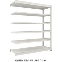 TRUSCO TUG型中量ボルトレス棚 450kg 連結型 900×476×H2100 6段 TUG450-73S-6B 1台(1個)（直送品）