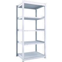 トラスコ中山 TRUSCO TUG型中量棚450kg 単体 1555X476XH2100 5段 TUG450-75S-5 1台(1個)（直送品）