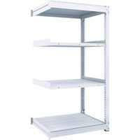 トラスコ中山 TRUSCO TUG型中量棚600kg連結型 1200X476XH1800 4段 TUG600-64S-4B 1台(1個)（直送品）