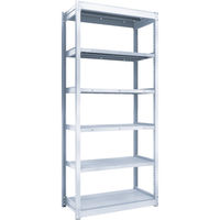 TRUSCO TUG型軽中量ボルトレス棚 200kg 単体型 940×324×H2100 6段 TUG200-73K-6 1台(1個)（直送品）