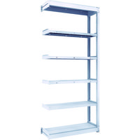 TRUSCO TUG型軽中量ボルトレス棚 200kg 連結型 940×324×H2100 6段 TUG200-73K-6B 1台(1個)（直送品）