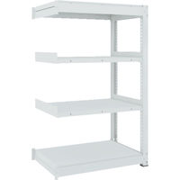 トラスコ中山 TRUSCO TUG型中量棚450kg 連結 1200X776XH1500 4段 TUG450-54J-4B 1台(1個)（直送品）