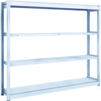 トラスコ中山 TRUSCO TUG型軽中量棚200kg単体 1840X324XH1500 4段 TUG200-56K-4 1台(1個)（直送品）