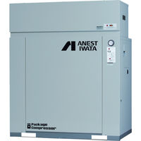 レシプロコンプレッサー(給油式) パッケージコンプレッサ 7.5KW 60Hz 吐出圧力0.7~0.85MPa CLP75EF-8.5M6（直送品）