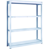 トラスコ中山 TRUSCO TUG型軽中量棚200kg単体 1240X324XH1500 4段 TUG200-54K-4 1台(1個)（直送品）