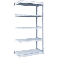 TRUSCO TUG型軽中量ボルトレス棚 200kg 連結型 940×474×H1800 5段 TUG200-63S-5B 1台(1個)（直送品）