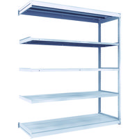 トラスコ中山 TRUSCO TUG型軽中量棚200kg連結 1840X624XH2100 5段 TUG200-76L-5B 1台(1個)（直送品）