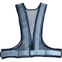 ミズケイ サマーベスト「涼風」(ネイビー) 5941033 1枚(1着) 144-1649（直送品）