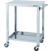 東製作所 アズマ ステンレスワゴンWGシリーズ 750×600×800 2段 WG2-750H 1台 455-3012（直送品）