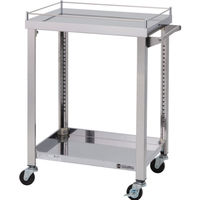 東製作所 アズマ 4方コボレ止め付きワゴン 2段 4GWG2-900H 1台 828-3320（直送品）