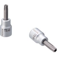 キソパワーツール トルクスビット 3/8” いじり穴付 TTX40 83597（直送品）