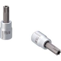 キソパワーツール トルクスビット 3/8” いじり穴付 TTX50 83599（直送品）