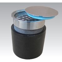 アウス 非防水用床排水トラップ掃除口（内部目皿付） D-5A-3CO（直送品）