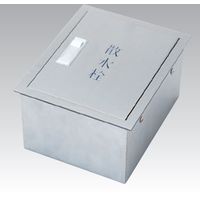 アウス ステンレス製散水栓BOX壁埋設型 SKS-1 246x196x130～160H（直送品）