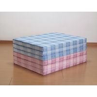 平成化成 日本製 三つ折れバランスマットレス2色組（ピンク+ブルー・シングル） 64031 1セット（2枚組）（直送品）