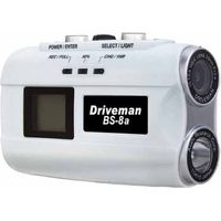 アサヒリサーチ ドライブレコーダー BS-8a-W ホワイト Driveman バイク向けドラレコ 防塵防水IP56 フルHD 対角104°（直送品）