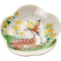 ブルーム 美濃焼 林民和ひなたの森花型箸置/しか・野花/flowerchopstickrest 16622 1セット（15個：5個入×3箱）（直送品）