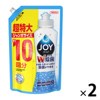 【アウトレット】除菌ジョイコンパクト　食器用洗剤 詰替ジャンボサイズ 1445mL 1セット(2個：1個×2)