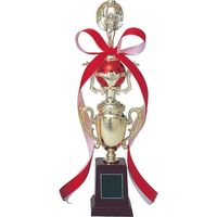 三浦工芸製作所 トロフィー 高さ365mm 365C（直送品）