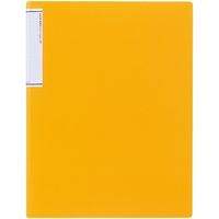 リヒトラブ クリヤーブック 橙 10冊 N-7110-4-10 1セット（直送品）