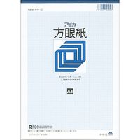 日本ノート 方眼紙 A4 1ミリ方眼10冊 ホウ12（10）（直送品）