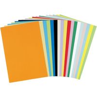 やよいカラー 8ツ切 うすきいろ 100枚 ヤヨイカラー8キリ ウスキイロ100マイ 北越コーポレーション（直送品）